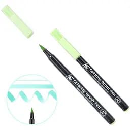 Маркер-кисть акварельная KOI Зеленый ледовый (128) Sakura