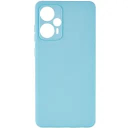 Силіконовий чохол Candy Full Camera для Xiaomi Poco F5 / Note 12 Turbo Бірюзовий / Turquoise