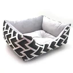 Лежак для собак Zoo-hunt Сенді сірий №2 500х650х230 мм