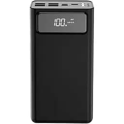 Зовнішній акумулятор Profit SP05 50000mAh 22,5W+PD20W із ліхтариком LED чорний