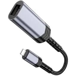 Внешняя сетевая карта-адаптер кабель Hoco UA26 iP ethernet adapter (100 Mbps)