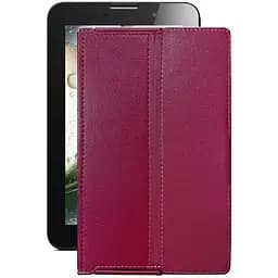 Чехол StatusCASE из экокожи для планшета Lenovo IdeaTab A3000 Бордовый