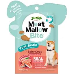 Лакомство для собак Jerhigh мясные с курицей и лососем мягкие 30 г 