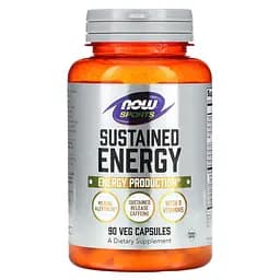 Енергетична формула Now Foods Sustained Energy 90 капсул