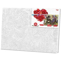 Картина за номерами Danko Toys Цуценя KpNe-40х50-02-01 40x50 см