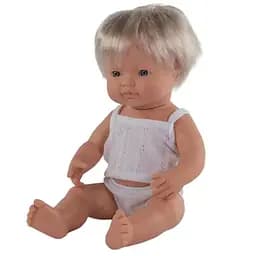 Лялька-пупс анатомічна Miniland хлопчик, 38 см (31151)