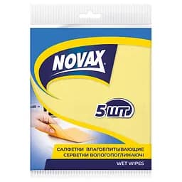 Серветки вологопоглинаючі Novax, 5 шт.