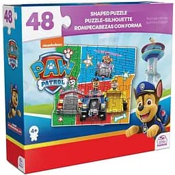 Пазл Paw Patrol Герої на автомобілях, фігурний, 48 елементів (SM98403/6067570-1)