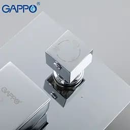 Душова система прихованого монтажу Gappo G7107-20, вилив - перемикач на лійку, 3-функції, хром, Хром - мініатюра 3