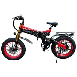 Електровелосипед Volto Lankeleisi X3000 Plus фетбайк 1000W 18Ah алюмінієвий червоний