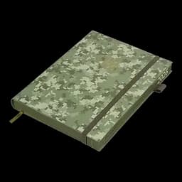 Щоденник датований Buromax Military 2026 A5 штучна шкіра хакі (BM.21134-59) - мініатюра 2