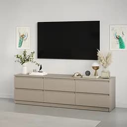 Тумба під телевізор MebelStar Нео 6Ш 180x43x53 см Кашемір (MBS-1292)