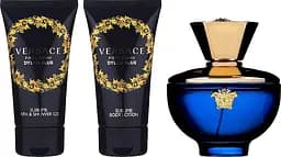 Набор Versace Pour Femme Dylan Blue (edp 50ml + b/lot 50ml + sh/gel 50ml)