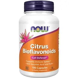 Вітаміни та мінерали NOW Citrus Bioflavonoids, 100 капсул