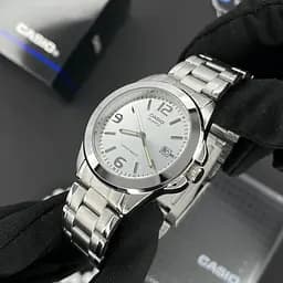 Чоловічий годинник Casio MTP-1215A-7A Сріблястий ( AT1141-0105 ) - мініатюра 2