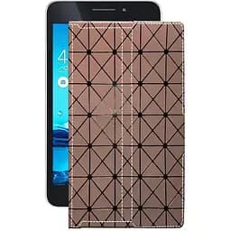 Чехол StatusCASE из экокожи для планшета Asus MeMo Pad 7 ME375Cl Коричневый ромб