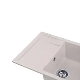 Кухонна мийка гранітна Kroner KRP Komposit COL-6550 CV027410, Береза - мініатюра 4