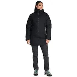Зимова куртка-парка жіноча Rab Valiance Parka Women 12 Чорний - мініатюра 3