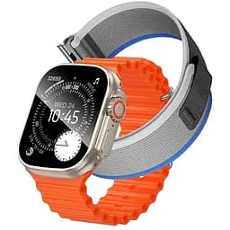 Смарт-годинник Hoco Y42 51mm, 260 mAh, IP67 Ultra Smart watch (call version) titanium gold (6942007675307)