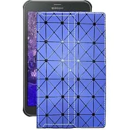 Чехол StatusCASE из экокожи для планшета Samsung Galaxy Tab Active 8.0 (T365) Синий ромб