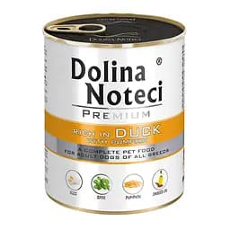 Консерва Dolina Noteci Premium 800г для собак з качкою та гарбузом