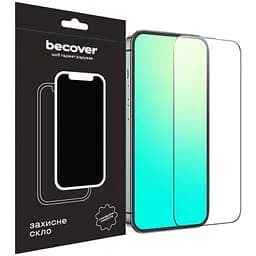 Захисне скло BeCover для Apple iPhone 15 Black (709719)