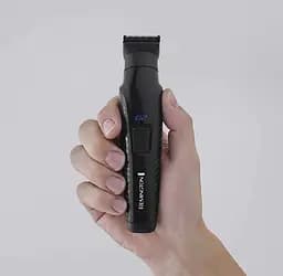 Набір для стрижки Remington G2 Graphite, для голови, вусів, бороди, носа і тіла, акум., насадок-5, чорний - мініатюра 2