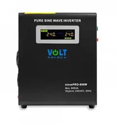 Гібридний ДБЖ/інвертор Volt Polska SINUS PRO 800 W 12/230V 500/800W (3SP098012W)