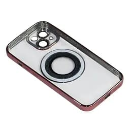 Магнітний чохол XON PhoneCase Magnetic для iPhone 13 (PCMC1113100P 8246) Рожевий/Прозорий duplication - мініатюра 2