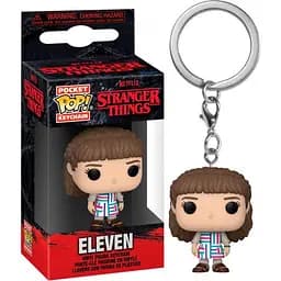 Фігурка-брелок Funko Pop Фанко Поп «Дуже дивні справи» Stranger Things Одинадцять 4 см FP ST E 01