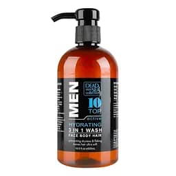 Гель для душу, волосся та обличчя для чоловіків Dead Sea Collection Men’s Sandalwood Face Hair&Body Wash 3 in 1, 500 мл