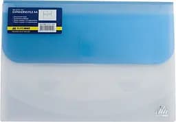 Папка-конверт, А4, на липучці, Travel, 4 відділення