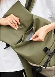Жіночий рюкзак Sambag RENEDOUBLE хакі 37 x 31 x 14 см (27151119r) - мініатюра 9