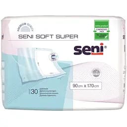 Одноразові пелюшки Seni Soft Super 170х90 см 30 шт.