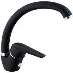 Смеситель для кухни Kroner KRM Odra - B035 CV021075 Черный матовый