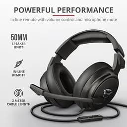 Гарнітура ігрова Trust GXT 433 Pylo Multiplatform 3.5 мм Black (23381_Trust) - мініатюра 2