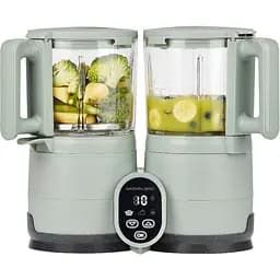 Блендер-пароварка Babymoov Nutribaby Glass зеленый селадон (A001138)