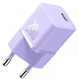 Зарядное устройство для Baseus GaN5 FC mini 1C 20W (CCGN050105) фиолетовое