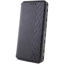Шкіряний чохол-книжка GETMAN Cubic (PU) для Samsung Galaxy A26 5G Чорний - мініатюра 5