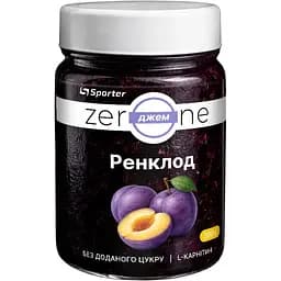 Джем Sporter Zero One Фруктовий Слива ренклод 300 г