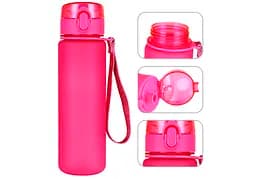 Пляшка для води EasyFit AquaFlow 800 мл (рожева) - мініатюра 2
