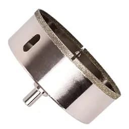 Свердло корончате Alloid Building Tools алмазне по склу та кераміці 100 мм з центрувальним свердлом (GS-70100)