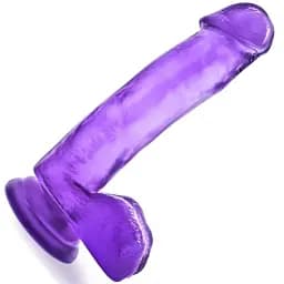 Фалоімітатор I’MCUM Purple Desire Реалістичний 20.5 см Фіолетовий (IM-KYJ002)