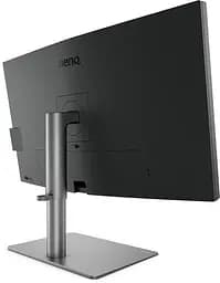 Монітор TFT 32" BenQ PD3225U, IPS, 4K, HDMI, DP, USB-C, USB hub, HAS, Pivot, темно-сірий (9H.LLYLA.TBE) - мініатюра 5