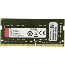 Модуль пам'яті для ноутбука SoDIMM DDR4 16GB 3200 MHz Kingston (KCP432SS8/16)
