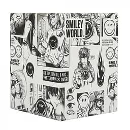 Стакан для письмового приладдя Yes Smiley World картон (708868) - мініатюра 2