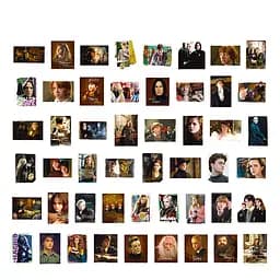 Стікерпак Гаррі Поттер Набір наклейок GeekLand Harry Potter 50 штук 2457177182