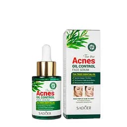 Сыворотка для лица от акне, прыщей Sadoer Tea Tree Acnes Oil Control 30 мл SD50606