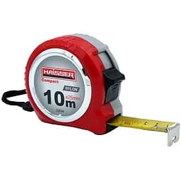 Рулетка измерительная Haisser Compact 10 м x 25 мм 2 стопа (94641)