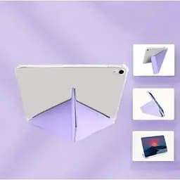 Обкладинка BeCover Ultra Slim Origami Transparent з кріпленням Apple Pencil для Apple iPad Air 4/5 2020/2022 10.9" Purple (711105) - мініатюра 4